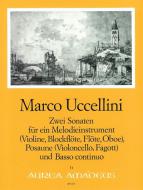 2 Sonatas op. 2 no. 1 and op. 3 no. 2 