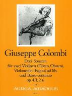 3 sonatas op. 4 no. 1, 2 ,6 
