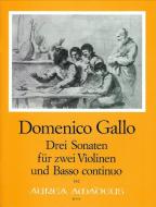 Three sonatas G major, B flat major, c minor 