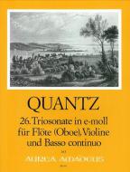 26. Sonata a tre in e minor - QV 2:21 