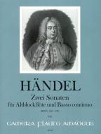 Two sonatas in C major, F major - HWV 327 und 373 