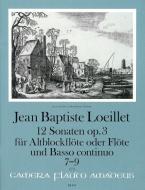 12 sonatas op. 3 Vol. III: Sonatas 7-9 