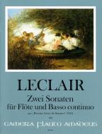Two sonatas op. 1/2 in C mjor and op. 1/6 in e minor 