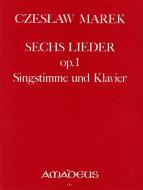 Six songs op. 1 (1911) 