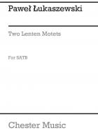 Two Lenten Motets 