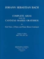 Complete Arias from the Cantatas, Masses, Oratorios Vol. 3 