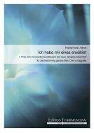 Ich habe mir eines erwählet 
