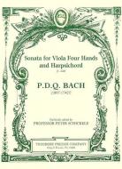 Sonata for Viola 4 Hands, and Harpsichord S. 440 