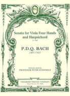 Sonata for Viola 4 Hands, and Harpsichord S. 440 