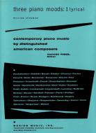 Three Piano Moods 