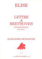 Elise: Lettre à Beethoven 