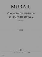 Comme un oeil suspendu et poli par le songe... 