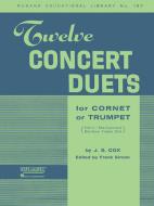 12 Concert Duets for Cornet or Trumpet 