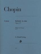 Ballade in A flat major Op. 47 