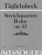 Quartet in B flat major op. 42 