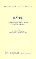 Analyses of The Piano Works of Maurice Ravel 