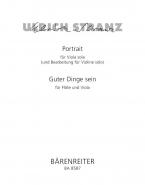 Portrait für Viola sola (und Bearbeitung für Violine solo) 