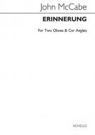 Erinnerung For Two Oboes And Cor Anglais 