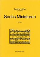 Sechs Miniaturen für Klavier 