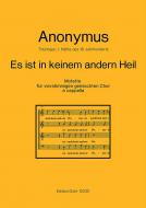 Es ist in keinem andern Heil 