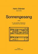 Sonnengesang für zwei Solisten, Knabenchor, gem. Chor und Orgel 