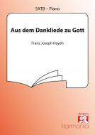 Aus dem Dankliede zu Gott 