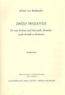 12 Triolettos 