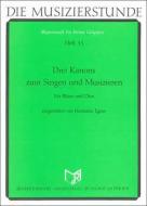 3 canons to sing and make music 