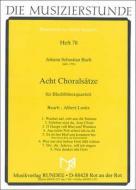 8 chorale movements 