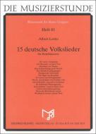 15 German folk songs 