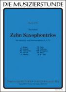 10 saxophone trios 