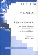 Laudate Dominum (KV 339) aus Vespera solennes de Confessore 