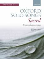 Oxford Solo Songs: Sacred (Low Voice) 