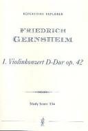 1. Violinkonzert in D-Dur op. 42 