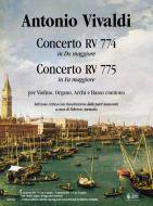 Concerto in C major - Concerto in F major RV 774 