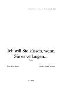 Ich will Sie küssen, wenn Sie es verlangen 