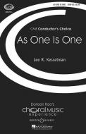 As One Is One 