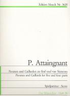 Pavanen und Gaillarden 