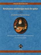 Renaissance And Baroque Music For Guitar 