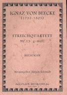 Quartett 13 G-Moll 