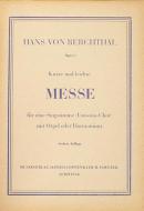 Kurze und leichte Messe 