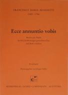 Ecce annuntio vobis 