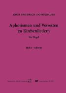 Aphorismen und Versetten zu Kirchenliedern Heft 1 