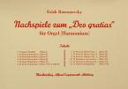Nachspiele zum 'Deo gratias' 