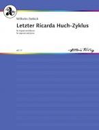 Letzter Ricarda Huch-Zyklus op. 127 Standard