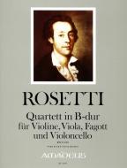 Quartett in B-dur RWV D18 