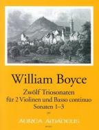 12 sonatas a tre - Sonatas I-III: a minor, F major, A major 