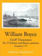 12 sonatas a tre - Sonatas VII-IX: d major, E flat major, C-major 