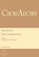 Singt, o singt dem Herrn 
