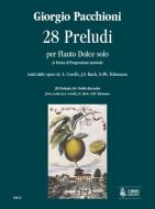 28 Preludes For Recorder Solo 